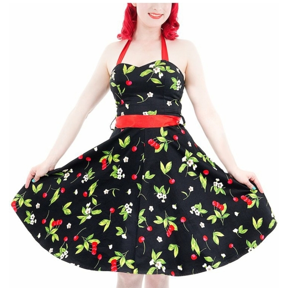 Dresses & Skirts - NWT RETRO Rockabilly  50s cherry dress